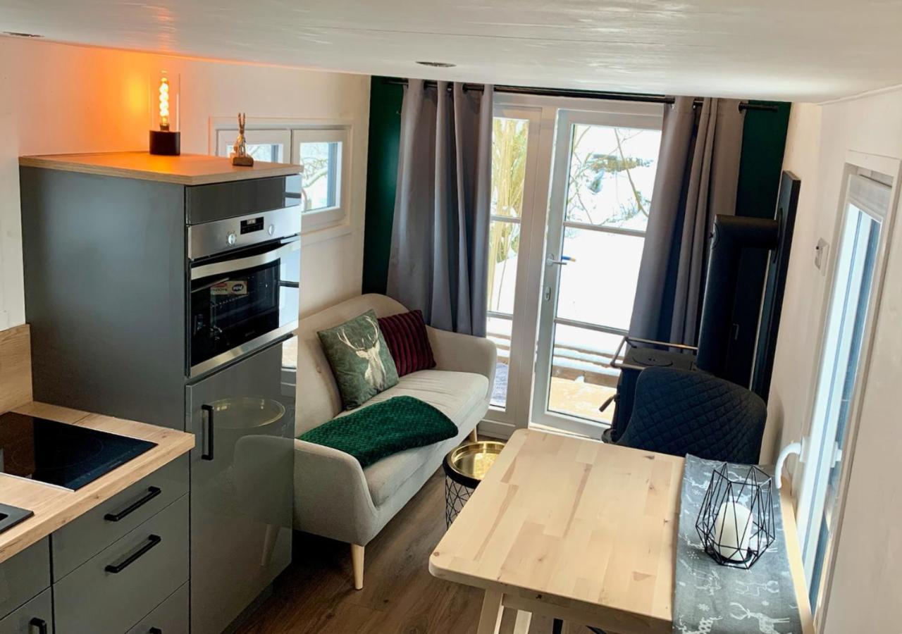 Tiny House Klitzeklein Am Waldrand Von Elpe Villa Olsberg Luaran gambar